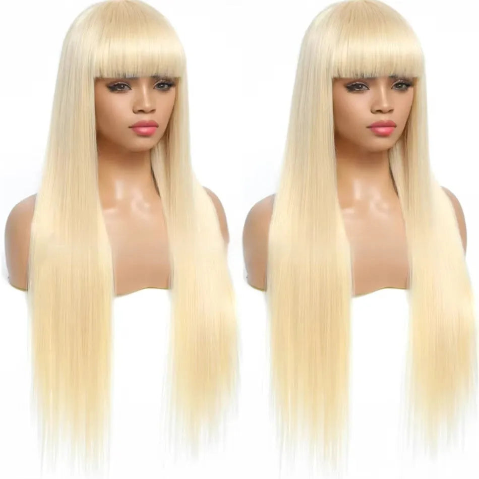 Full mechanism human hair wig for women with lace headband, available in lengths from 12 to 32 inches for natural look