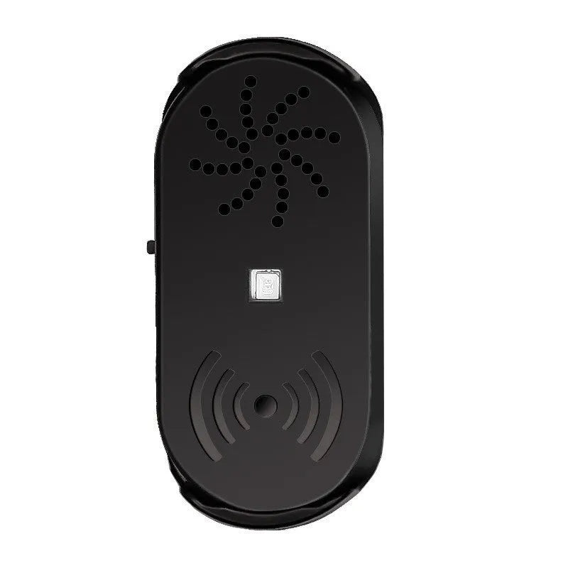 Black ABS plastic car door reminder with infrared sensor for vehicle safety
