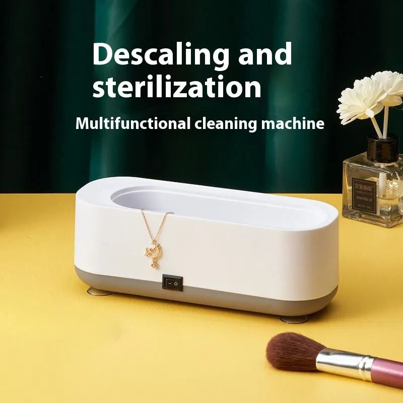 Small purple light glasses washing machine with vibration cleaning, USB powered, 300ml capacity