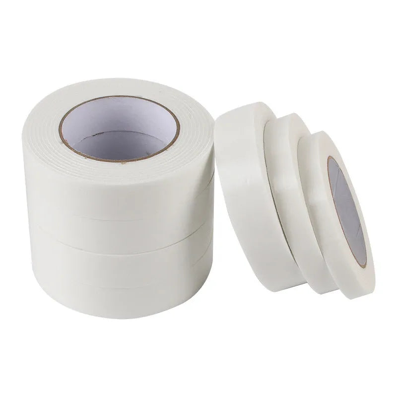 Roll of foam double-sided adhesive tape 15mm width 3mm thickness BOPP base material for mounting and sealing