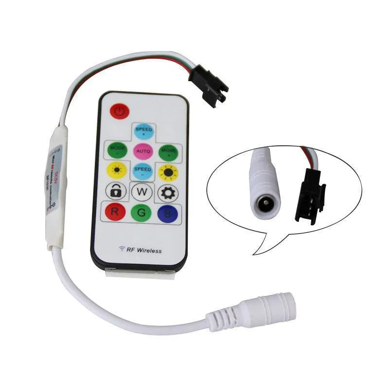 Magic Color Controller remote control for LED strip lights with 21 keys