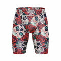 Men's brief-style swimming pants in various colours, made from Lycra and polyester fabric.