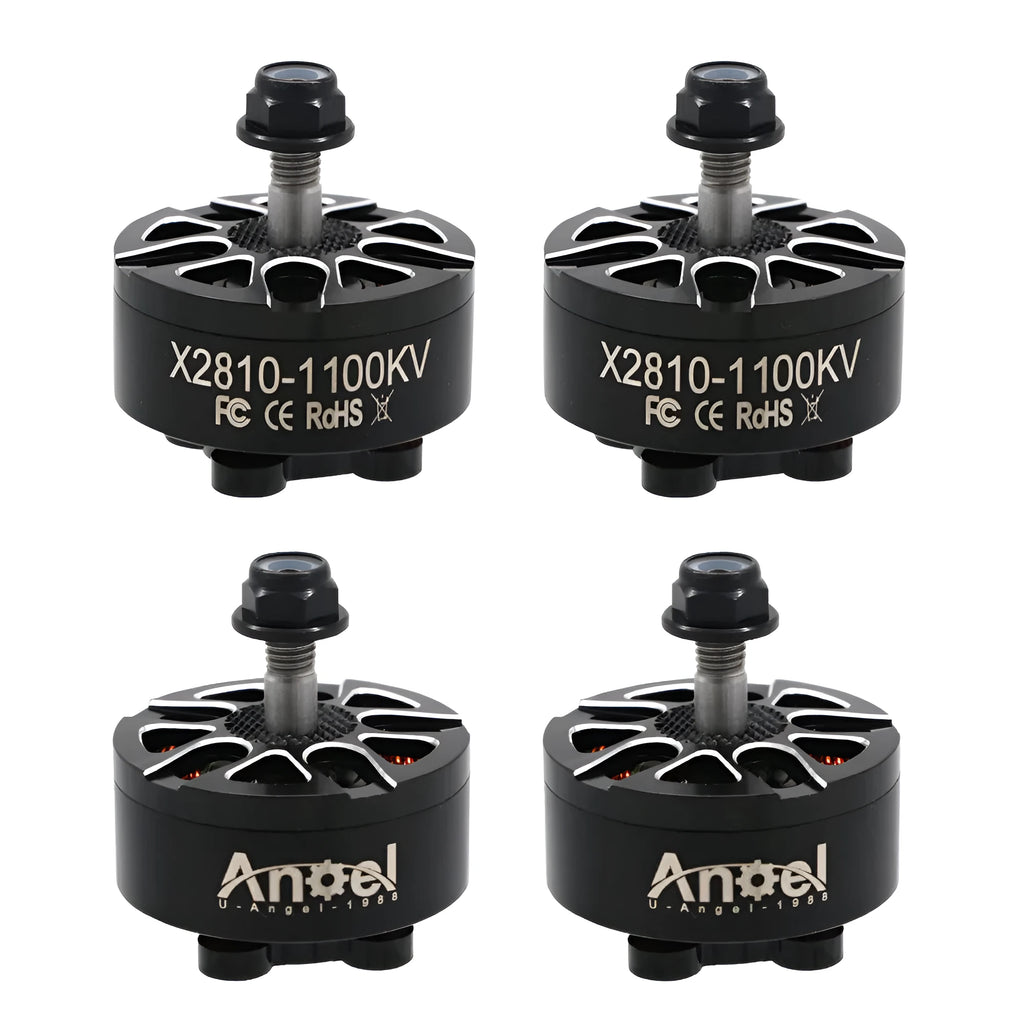 Multi-axis flight model motor with metal construction and three KV specification options
