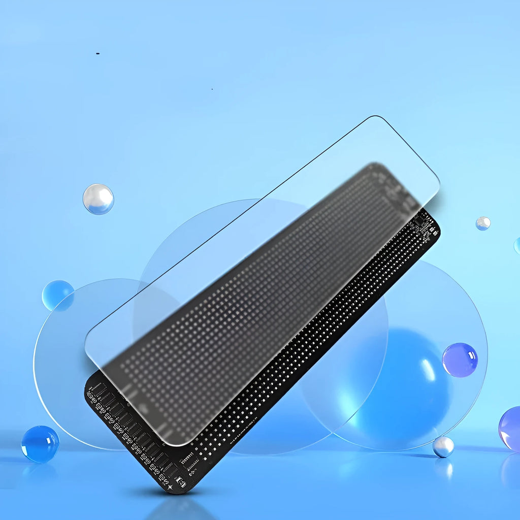 Full-colour LED display screen with remote control and voice activation capabilities