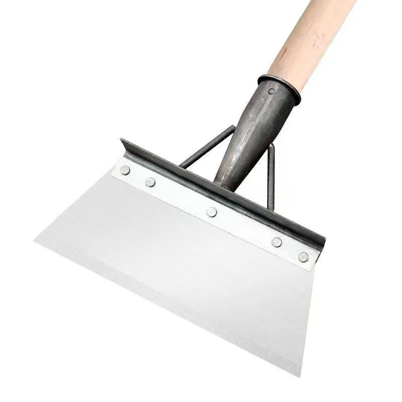 Heavy-duty manganese steel 300 cleaning shovel with a thickened blade for garden and outdoor cleaning