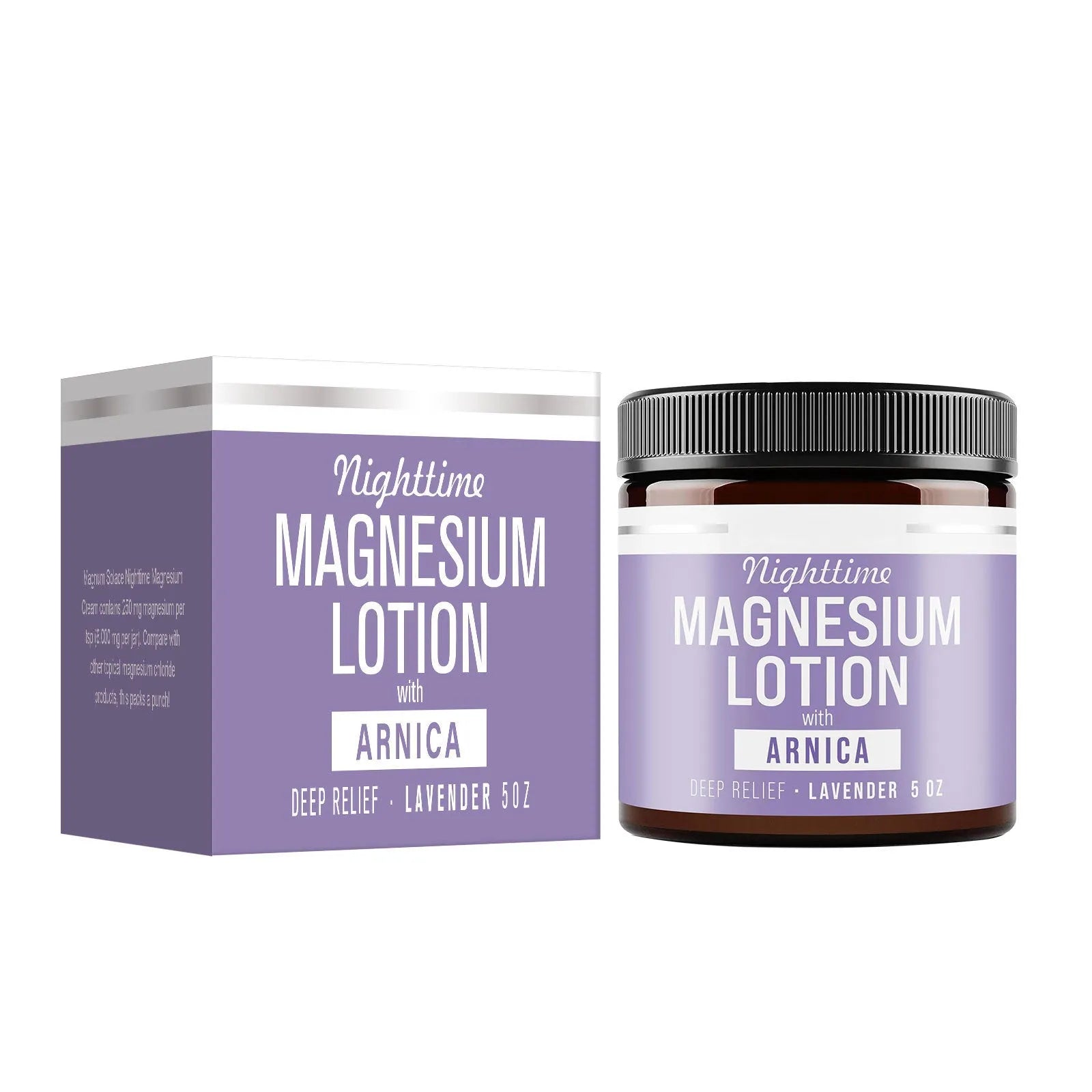 150ml magnesium body butter cream tub with shea butter and arnica extracts