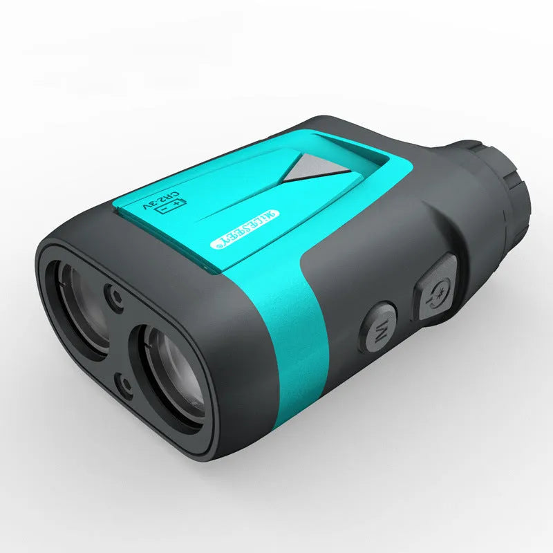 Handheld infrared electronic ruler 600m portable telescope rangefinder for golf and power maintenance, 110x65x38mm