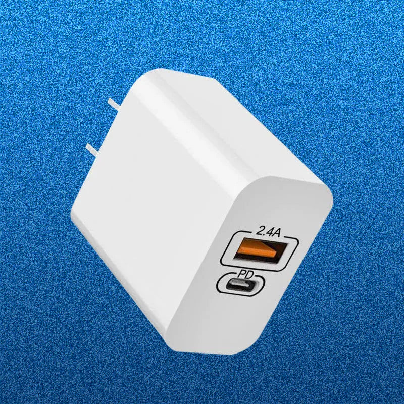 Bare metal travel charger for Android phones with multiple international plug adaptors