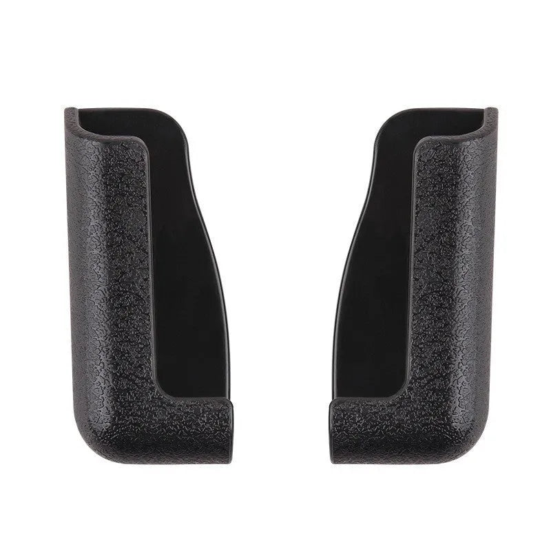 Car mobile phone holder stick type with 3M tape, adjustable width, soft PVC, 65x28x18mm, black DM-059