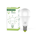 Smart WiFi LED light bulb with E27 screw cap, compatible with Alexa and Google Home voice control