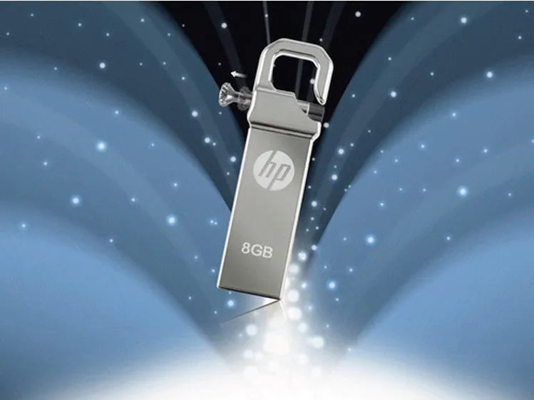 Metal business USB flash drive with custom corporate logo, 48.6mm x 15.8mm x 5.0mm, 11.5g, available in 4GB to 64GB