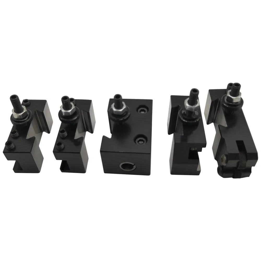 Machifit 250 series steel wedge quick change tool post and holders for mini woodworking lathes