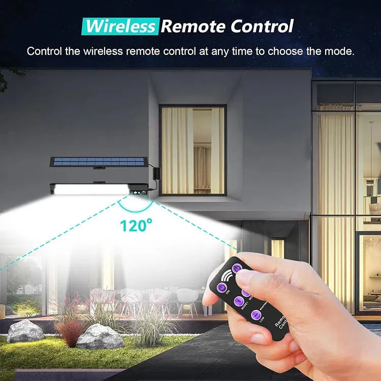 Private mold outdoor solar light chandelier with remote control and 1500mAh battery