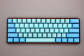 Poker 60% mechanical keyboard keycap set with wired black PS/2 interface in five colour styles