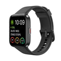 Voice call smart watch with touch screen showing health metrics in black, blue, green, or pink colour options