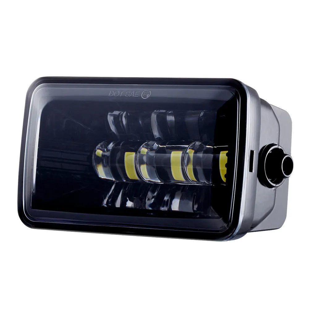 LED fog lamp for 2015-2017 Ford F150, 36W, die-cast aluminium, black background, 6500K.