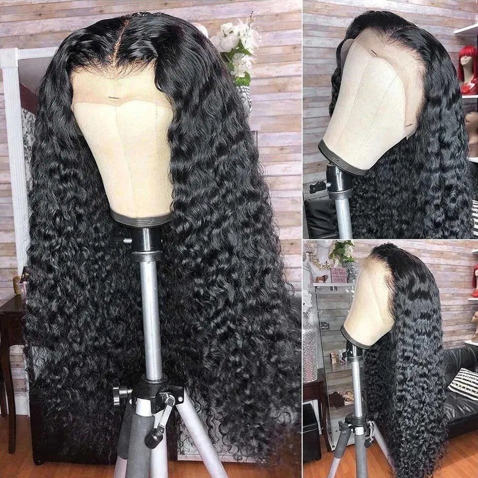 14inch real hair wig all hand-woven exotic style 360 density for ladies