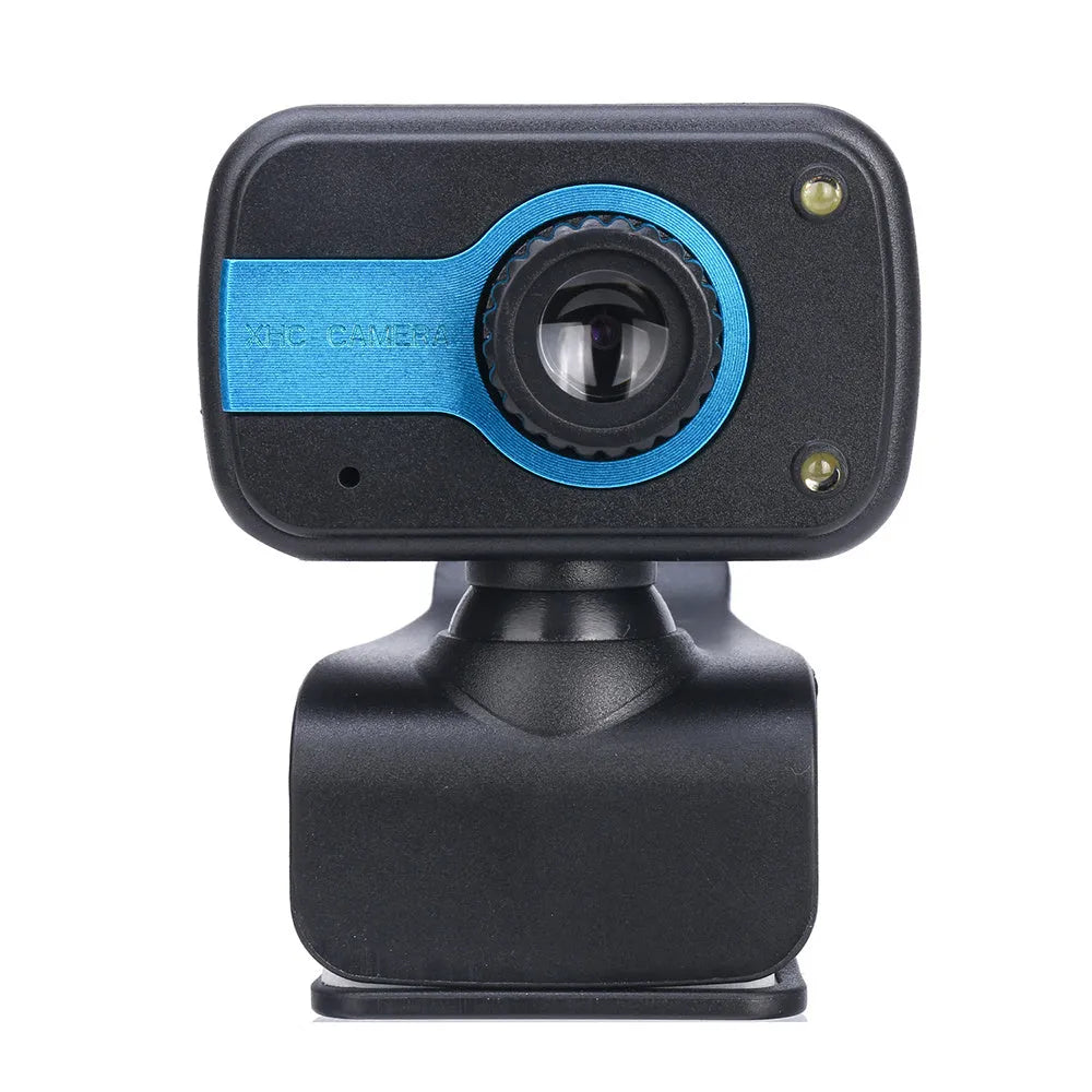 Mini driverless video camera in blue, red or white with 360-degree rotation function