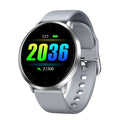 Ultra-thin black smart health bracelet with a 1.3-inch screen and silicone strap on a wrist.
