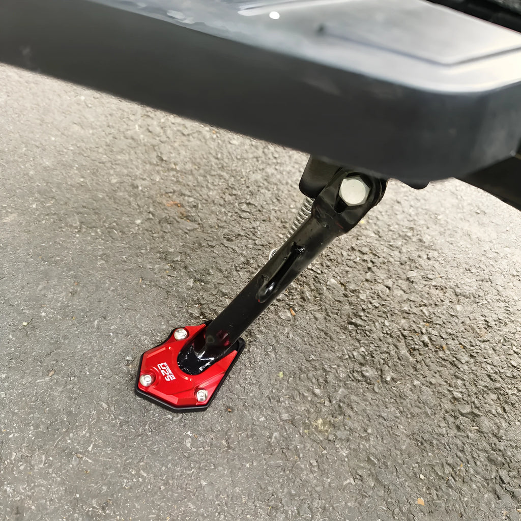 Aluminium alloy side support pad bracket for Honda S07 electric scooter in four colours