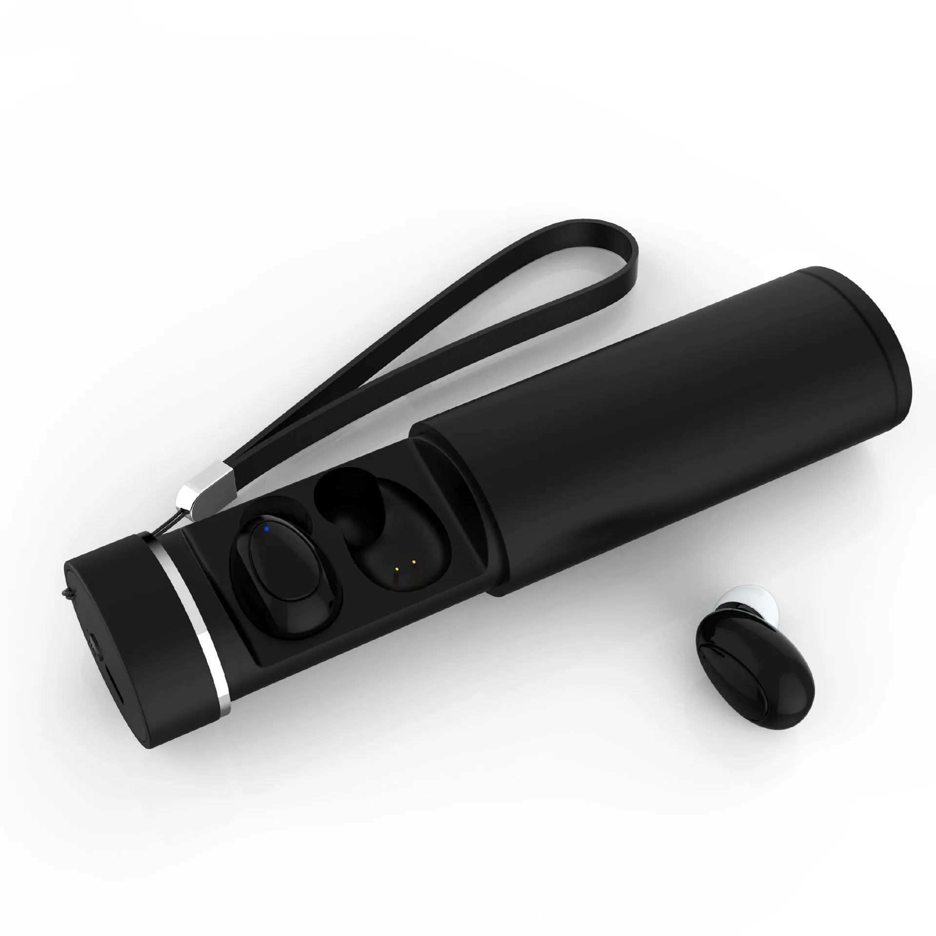Wireless magnetic sports in-ear headphones neck-mounted design Bluetooth 5.0 voice control NFC