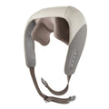 Free Hands Rubbing Clip Massager for shoulder neck waist back in white and brown colours