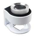 30x full metal magnifier with 6 LED light, graduated scale, 26 mm lens, black or white