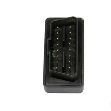 ELM327 Bluetooth OBD-II car fault detector, black, 43mm x 25mm x 23mm, engine diagnostic scanner