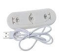 UV dryer lamp for epoxy jewellery with timer display and compact tabletop design