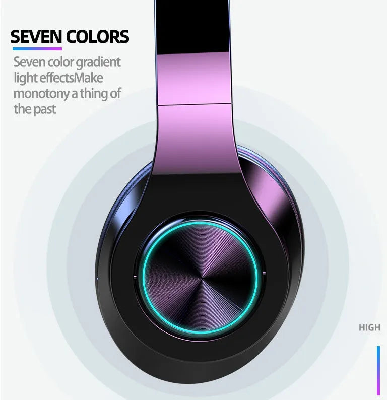T6 wireless Bluetooth headset shown in use for hands-free calling and music listening.