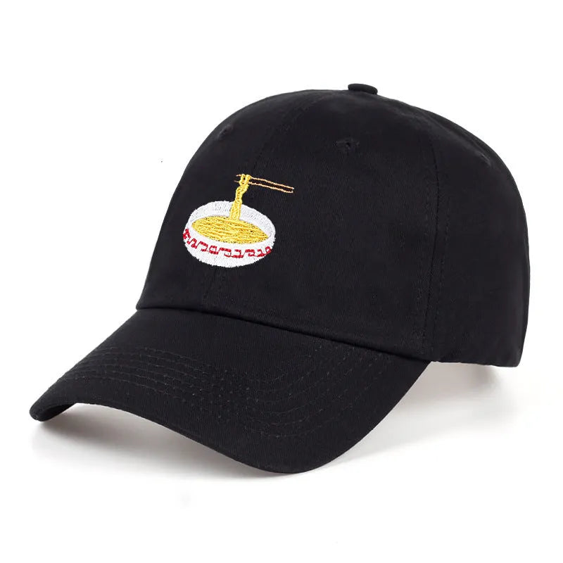Large bowl wide face baseball cap in blue with cotton material and adjustable size
