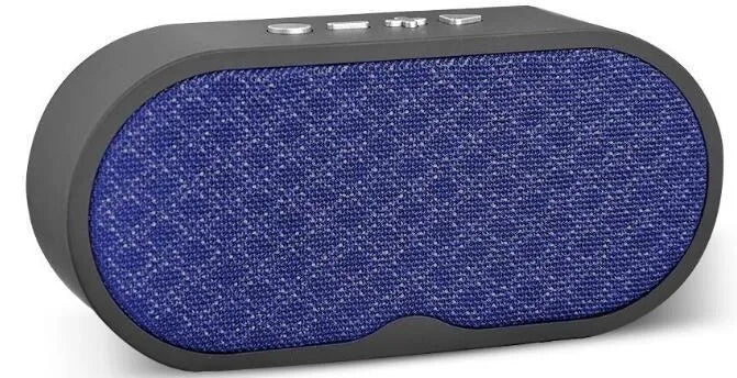Portable Bluetooth wireless subwoofer speaker with HD microphone in grey, red, black or blue colours