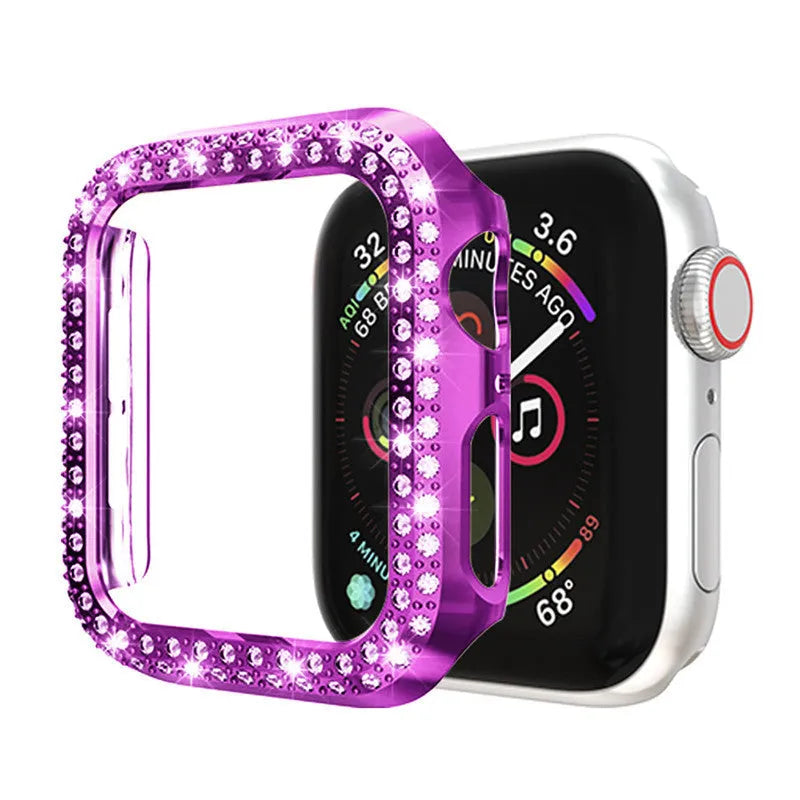 Polycarbonate protective case for Apple Watch in multiple colours and sizes