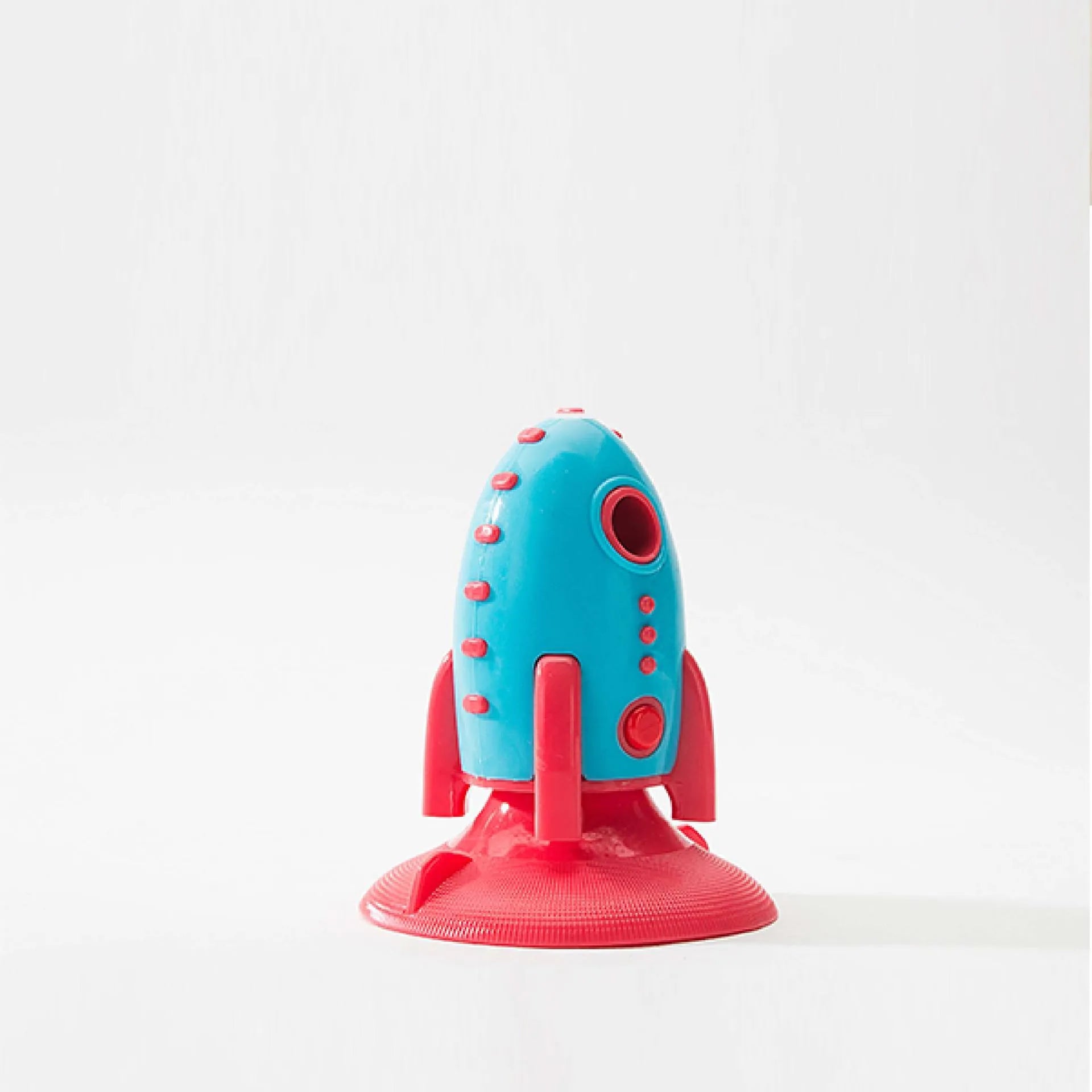 Rocket Dog Toys silicone biting toy with molar bumps in pet-friendly grey colour