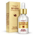 Snail moisturizing nourishing serum 15ml bottle with snail essence for face hydration and whitening