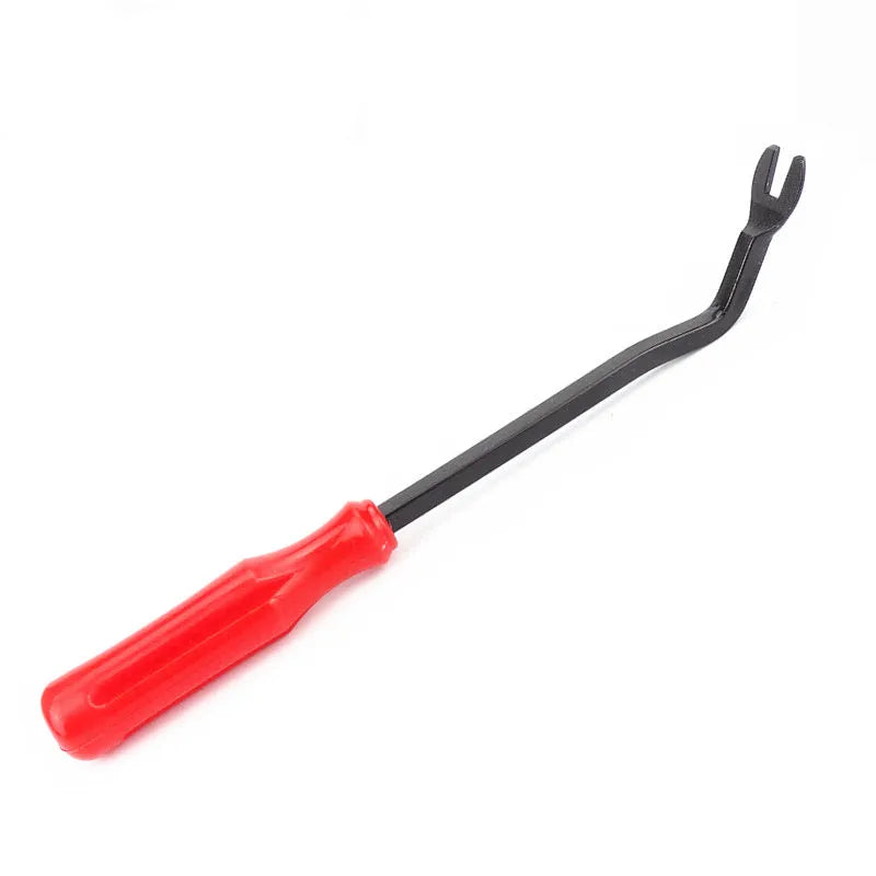 Red car audio removal tool kit for GM series vehicles in multiple pack sizes from 11 to 456 pieces with OPP bag packaging