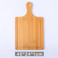 Bamboo fibre multipurpose chopping pizza and fruit board 33x18cm on kitchen counter