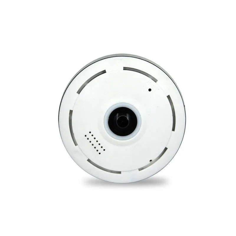 Fisheye network camera indoor 1.3MP 1280x960 1.7mm lens 10-30m range black plastic housing