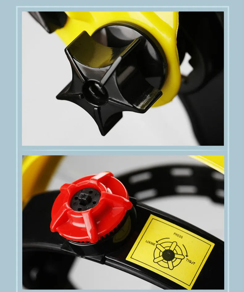 Heat-proof oil fume mask in PC material for kitchen splash protection, available in black