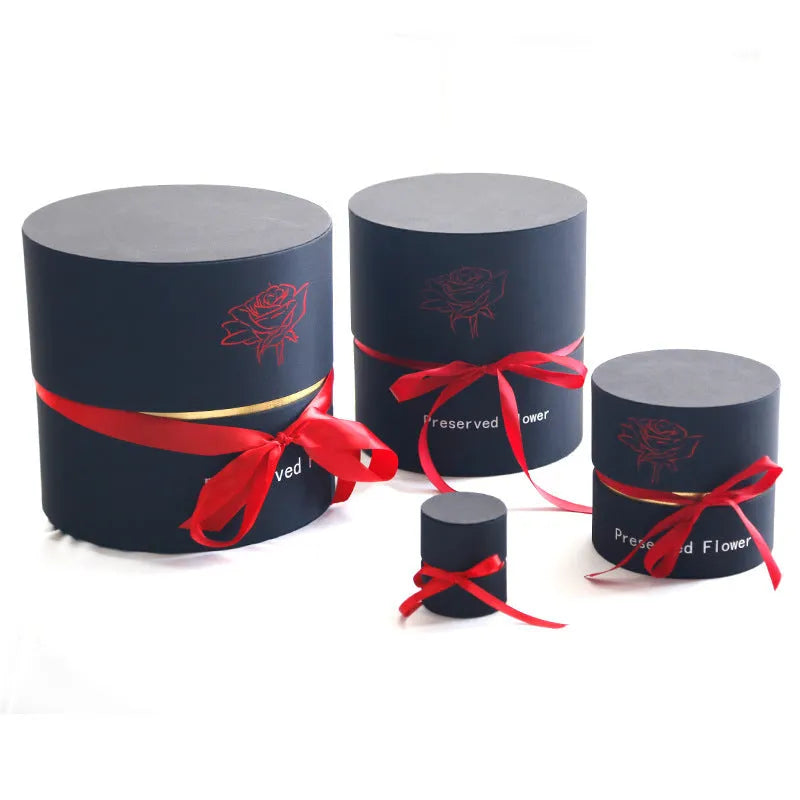 Preserved real eternal roses in luxury gift box set for Valentine's Day gifts
