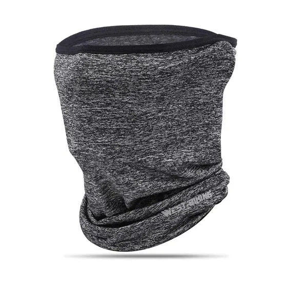West Biking outdoor riding mask magic headscarf in black, free size, made of nylon and lycra