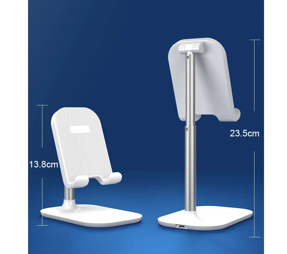Foldable phone holder charging base bracket in black pink or white with styles A B C D for desk use