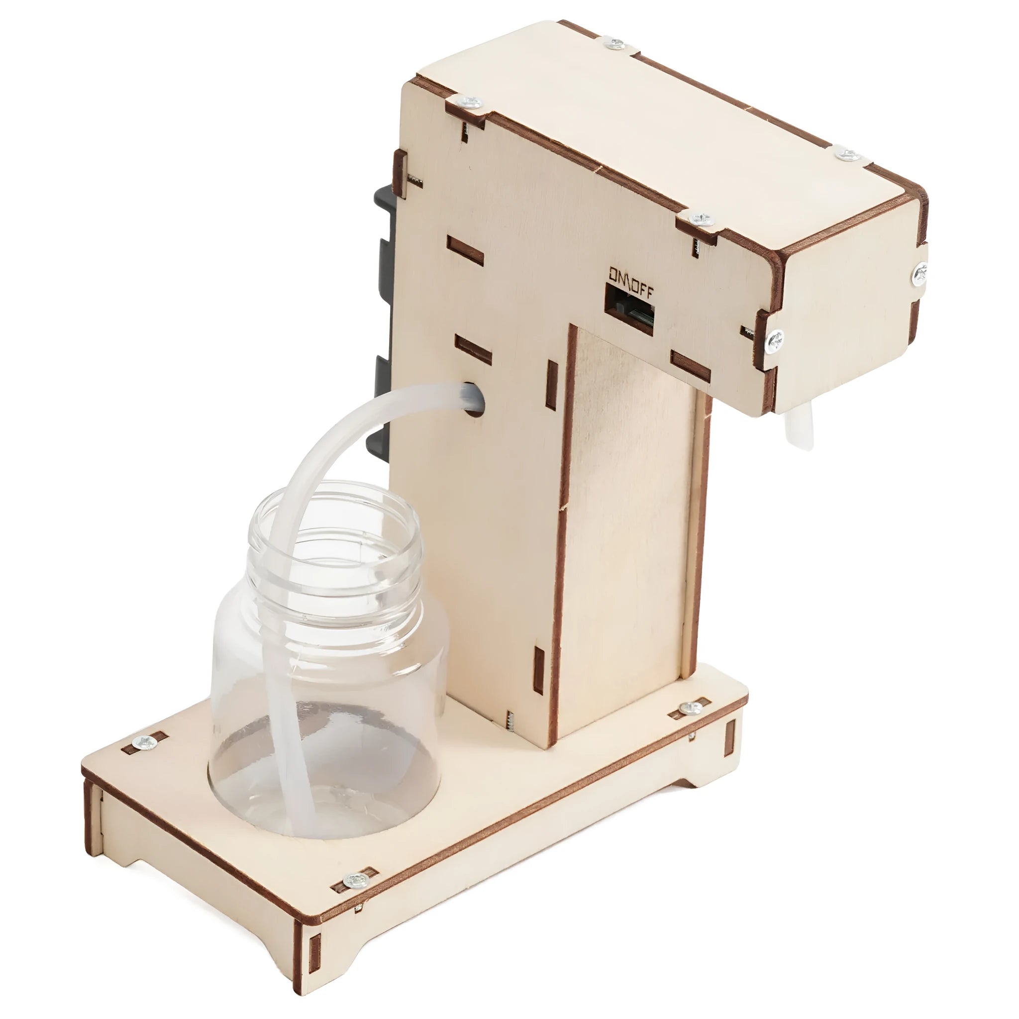 Wooden automatic induction foam hand washing model kit for teenagers DIY science project