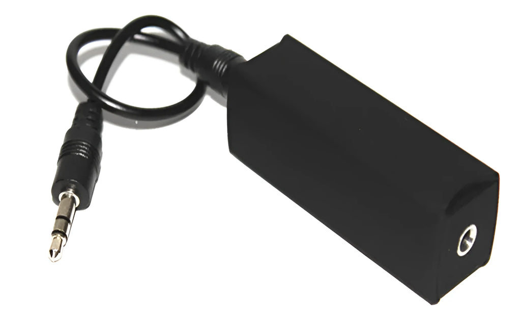 Mpow Ground Loop Noise Isolator with 3.5mm audio cable for car and home stereo buzz elimination