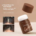Oil control booster mattifying powder for hairline and bangs in a compact.
