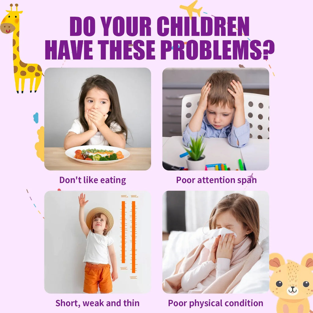 Bottle of 60 kids multivitamin gummies with multivitamin label for children's growth support private label