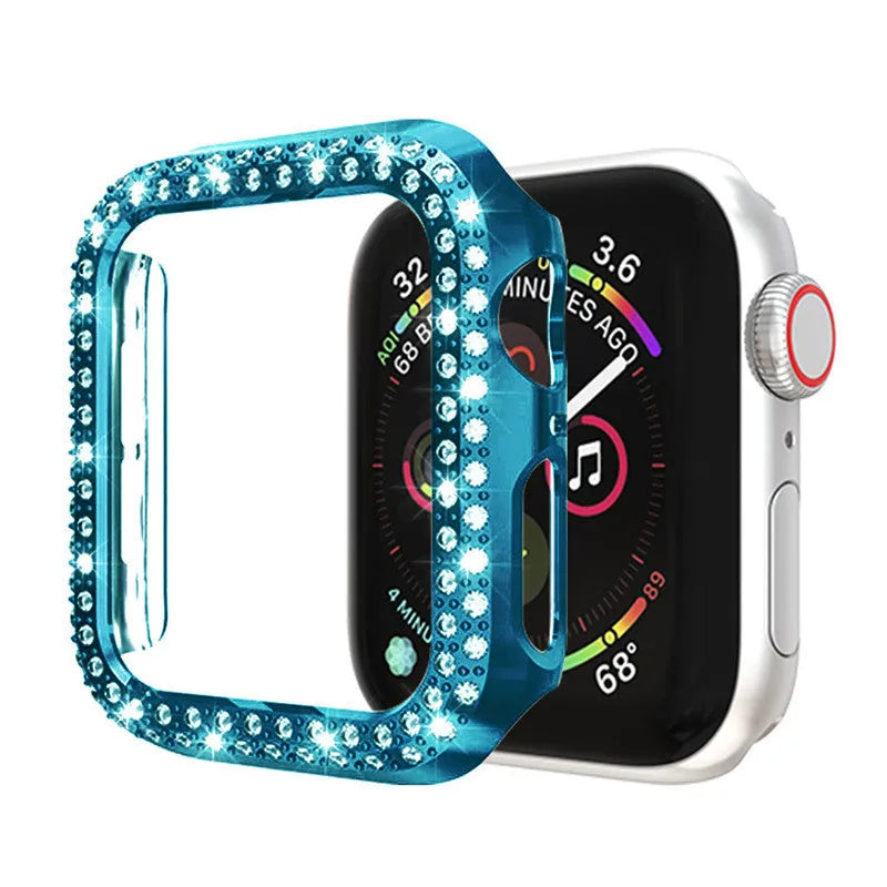Polycarbonate protective case for Apple Watch in multiple colours and sizes