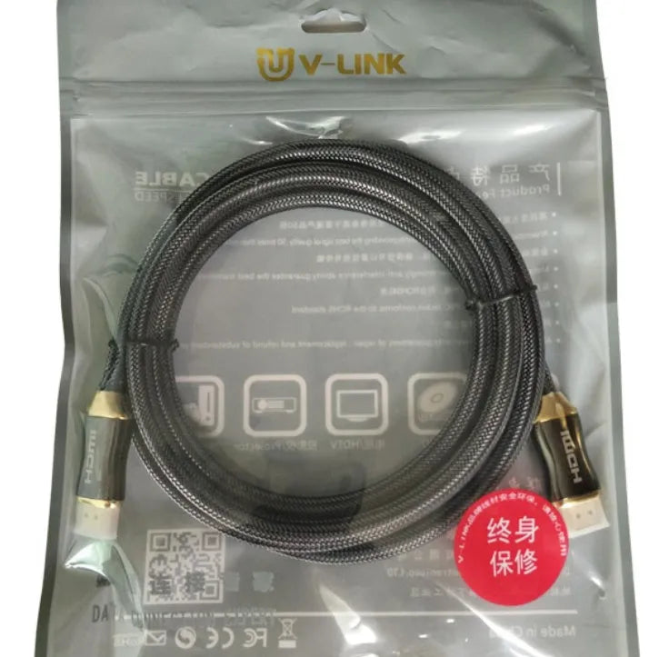 Copper video projector monitor cable showing length options from 1 metre to 10 metres.