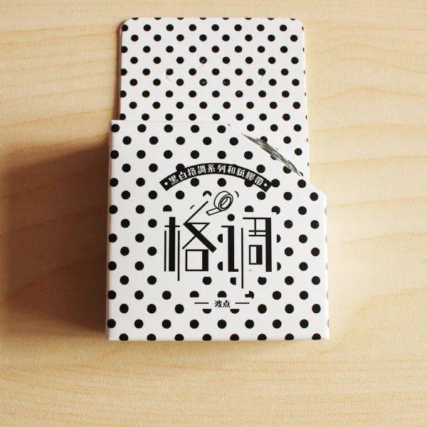 Roll of 15mm wide decorative paper tape with lattice pattern, 7 metres long for craft projects
