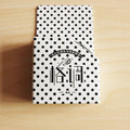 Roll of 15mm wide decorative paper tape with lattice pattern, 7 metres long for craft projects